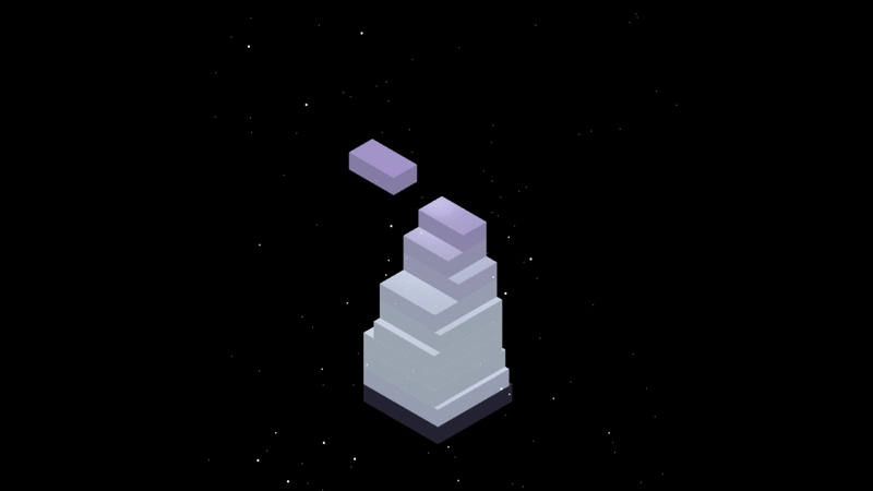 Capture d'écran du gameplay de Stacking Tower