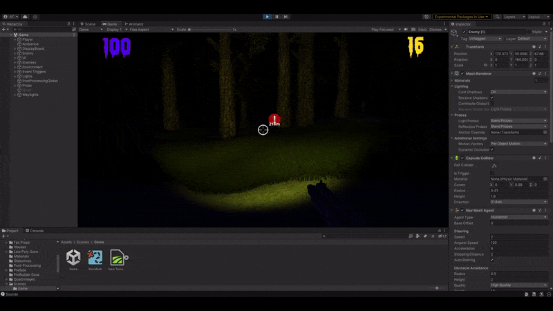 Capture d'écran du gameplay de Apocalypse Z