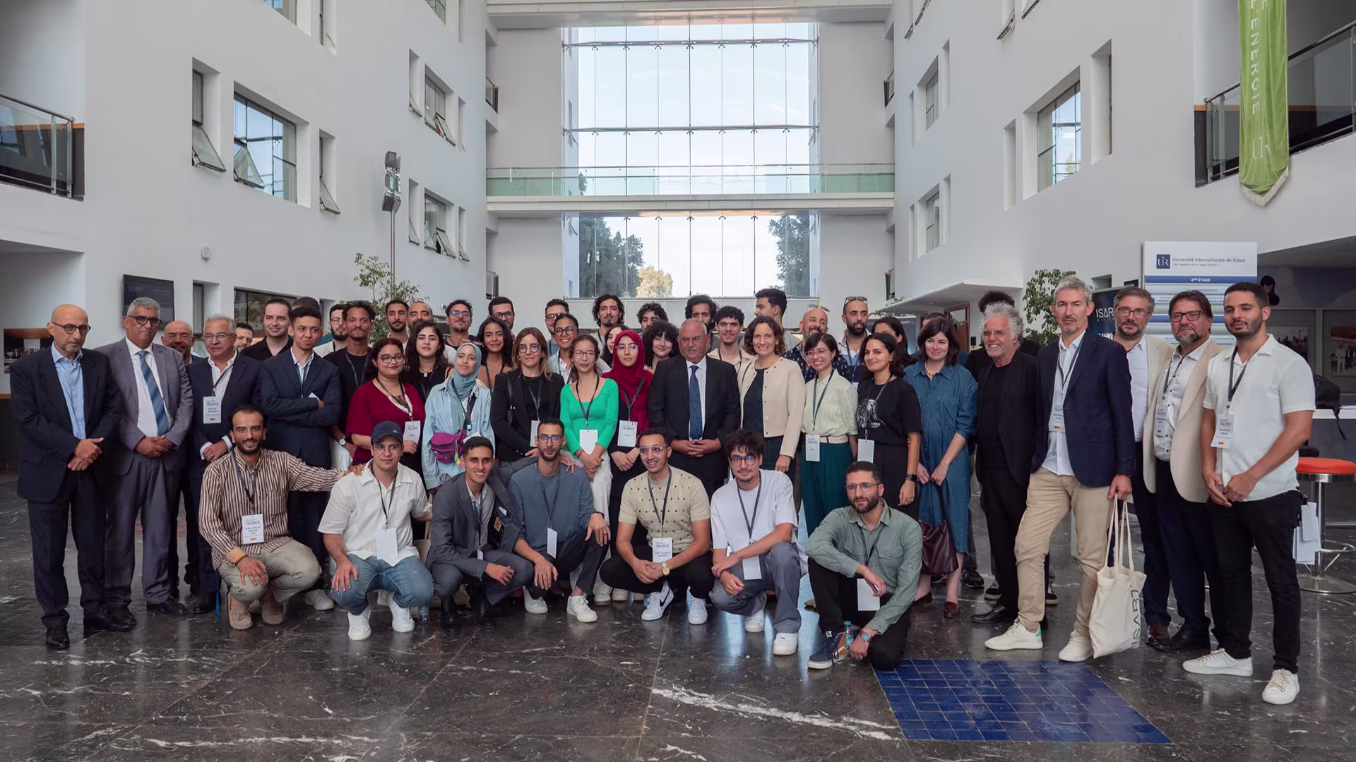 Students and guests gathered at the ISART Talents presentation